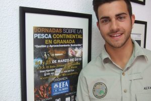 Alumno Álvaro Ferández campeon de pesca de España