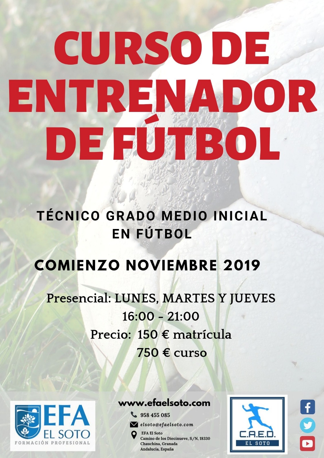 Curso Entrenador de Fútbol